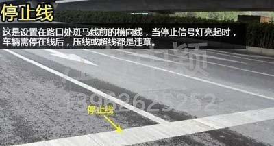 道路交通標線圖文講解,僅花1分鐘讓你快速看懂,再也不會被違章扣分
