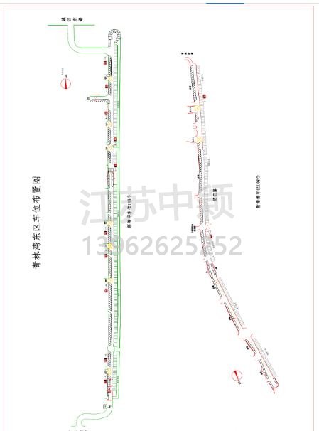 某小區機動車車位劃線方案(帶圖)